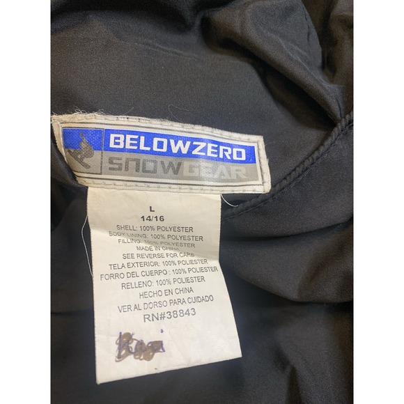 Snow GearBELOWZERO Ski Snowboard Pants Women's Size L 14/16 - Picture 4 of 6
